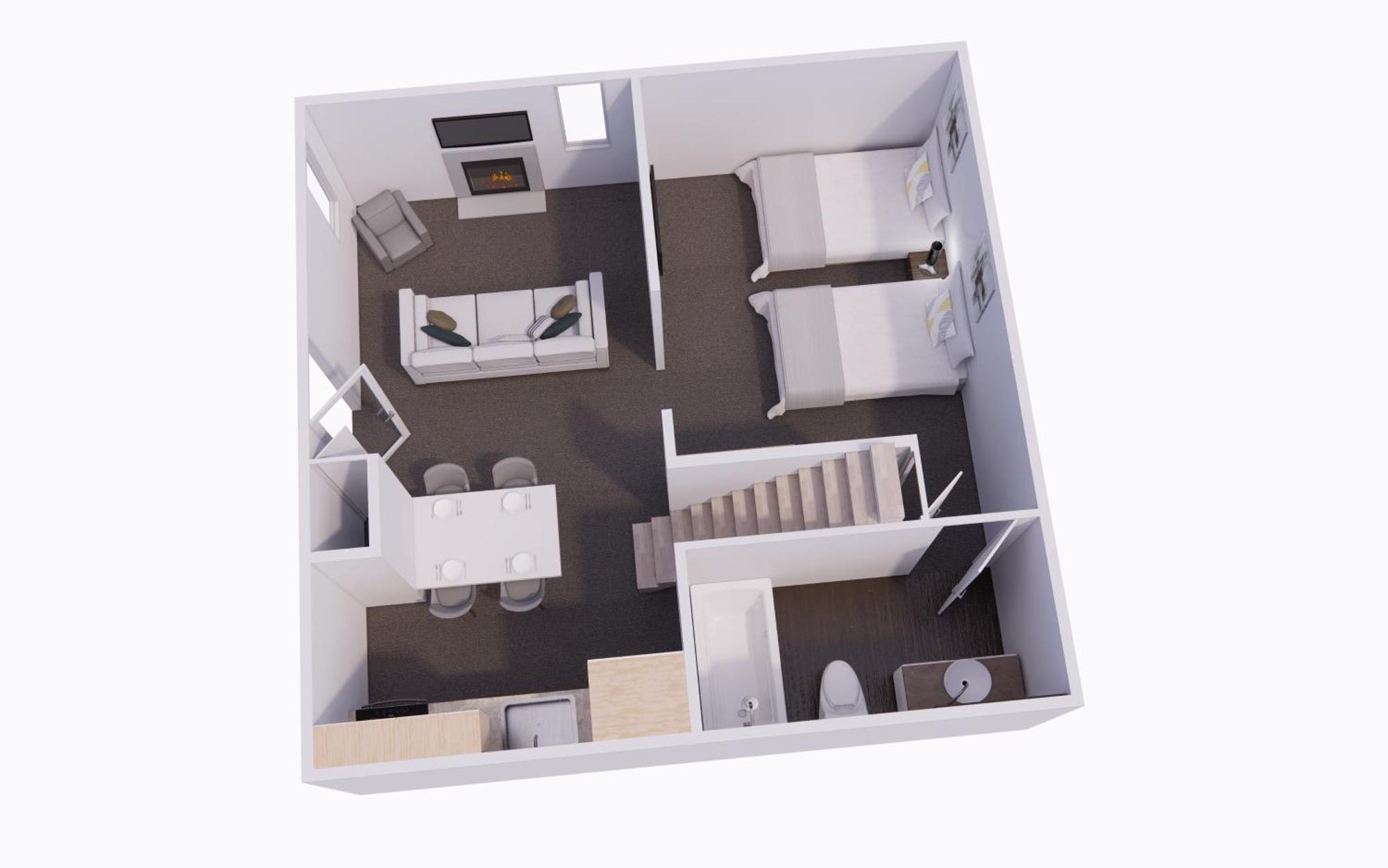 Sonesta ES Suites Cincinnati - Sharonville West Chambre photo